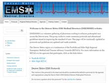 Tablet Screenshot of dmemsmd.org
